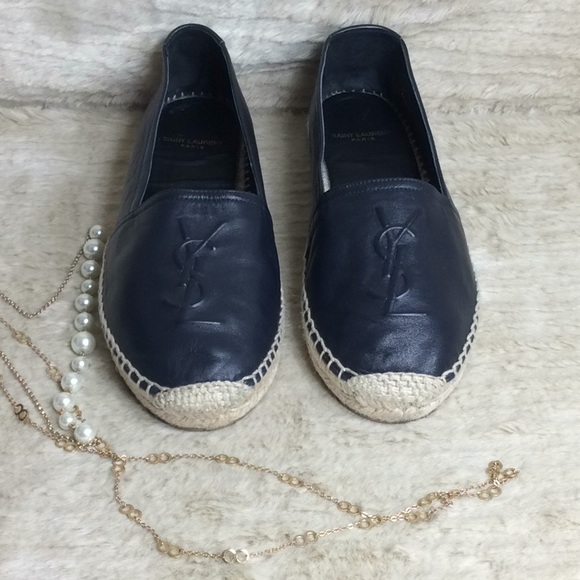 ysl canvas espadrilles